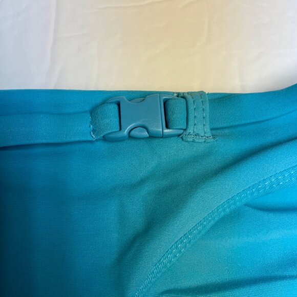 Andie The Riviera Bikini Bottom Blue Sz LG - Picture 3 of 8
